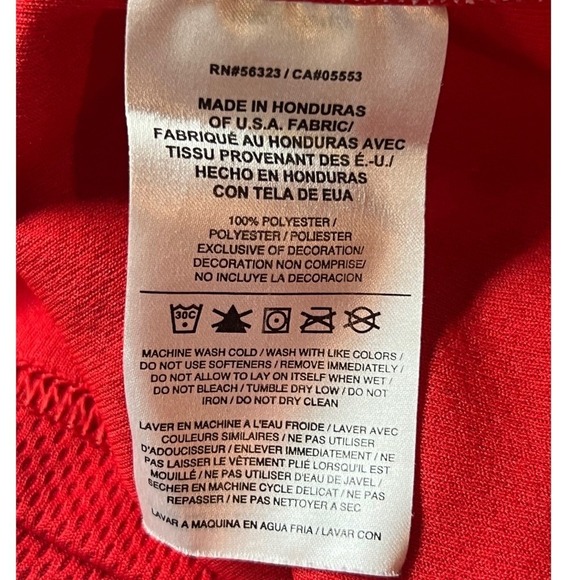 Nike Basketball Jersey LG Red Eclipse #23 Sleeveless V-Neck Sporty Pullover - Picture 7 of 9